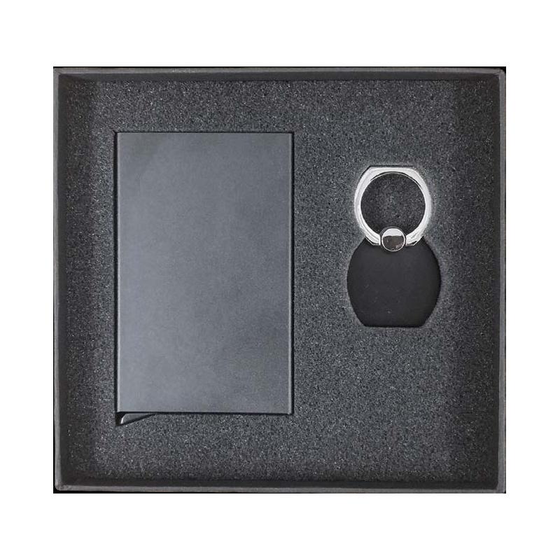 WGS-04 - Black Cardboard Gift Box With Cushion Inside For Product Protection And Better Presentation